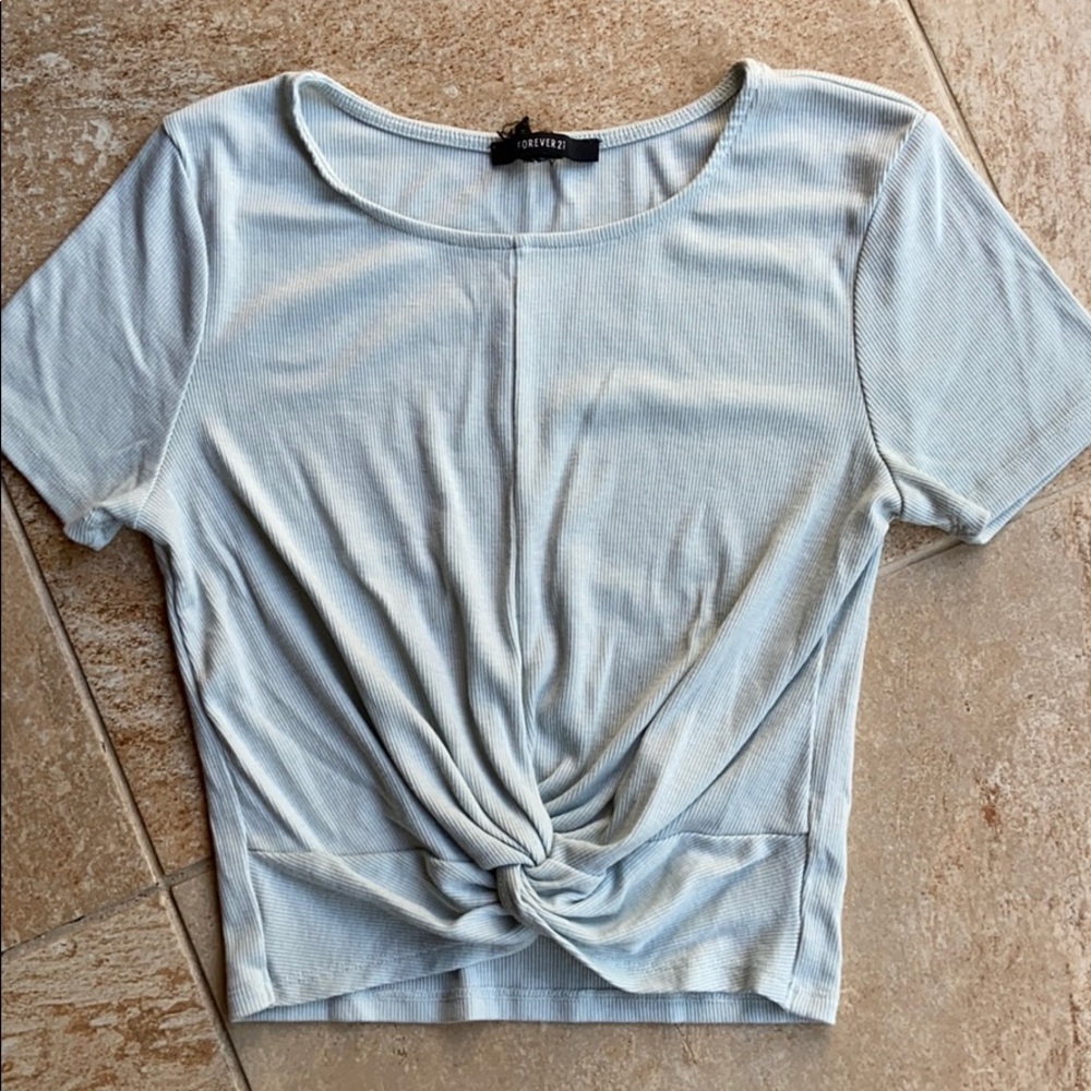 ‼️ 5/$25 Forever 21 knotted crop top